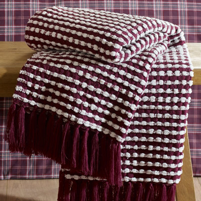 Catherine Lansfield Stab Stitch Throw - Image 6