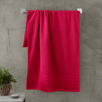 Catherine Lansfield Zero Twist Bath Sheet Pair - Image 6