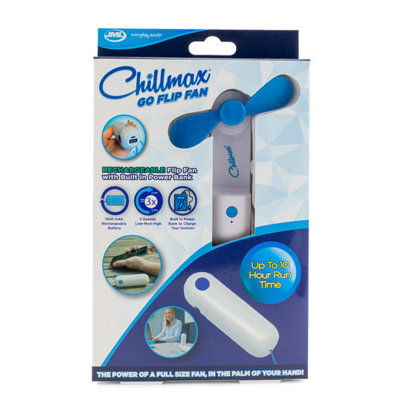 Jml Chillmax Go Fan Flip - White - Image 4