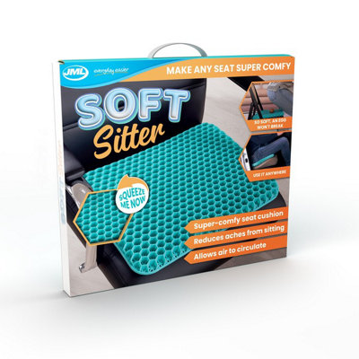 B&Q -  Soft SitterThe Incredibly ComfortableSupportive Flexible Cushion