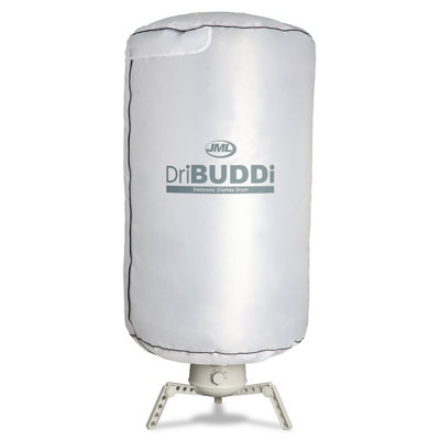 B&Q - JmlDri Buddi Compact The CompactPortableFreestanding Heated Clothes Airer