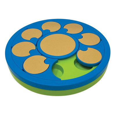 B&Q -  Pup Puzzle 2-In-1 Treat Puzzle And Nail File For Dogs