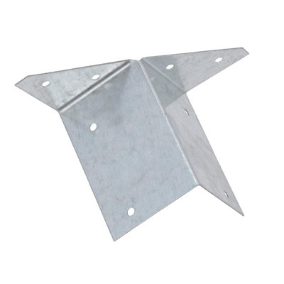 Taskar Fence Arris Rail Bracket 100mm (10 Pack) from B&Q