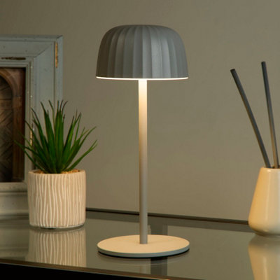 Lighting Collection Lumo Glide Rechargeable Table Lamp from B&Q