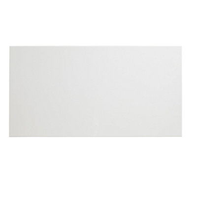 GoodHome White Gloss Ceramic Indoor Wall Tile Sample from B&Q