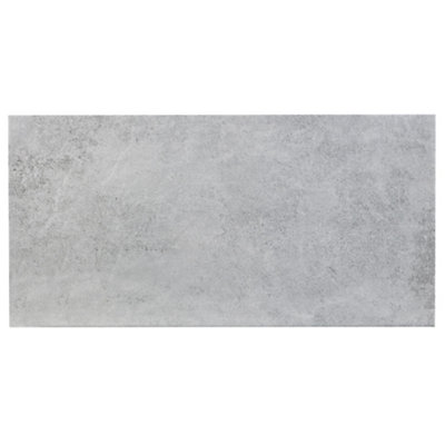 Lofthouse Grey Matt Stone Effect Ceramic Indoor Wall & Floor Tile Sample from B&Q