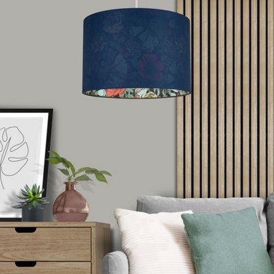 Multicoloured Floral Drum Lamp Shade (D)30Cm from B&Q