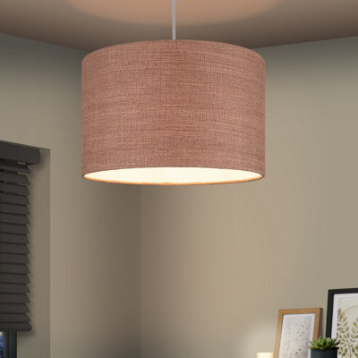 Aspen Orange Elegant Round Lamp Shade (D)30Cm from B&Q