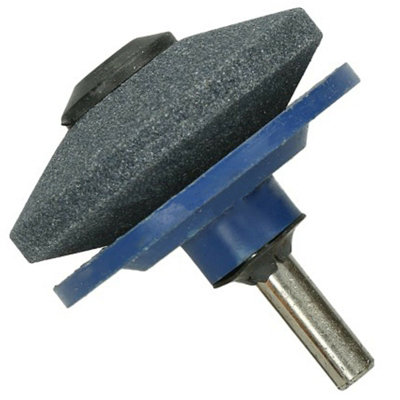 Spares2go Universal Electric Drill Lawnmower Garden Tool Steel Blade Sharpener Attachment