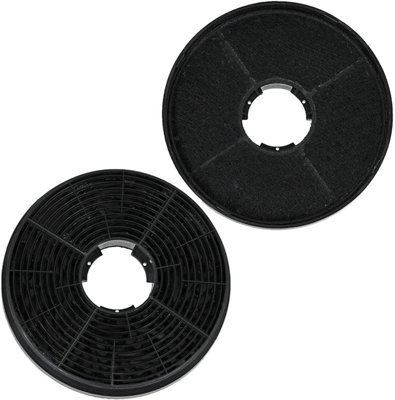 Spares2Go Carbon Filter Compatible With Electriq Cf130 Cooker Hood Extractor Vent Fan (Pack Of 2) from B&Q
