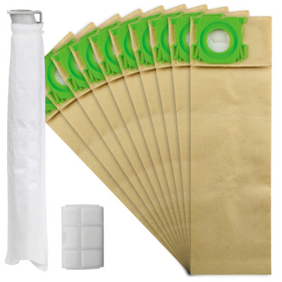 Spares2Go Vacuum Cleaner Service Kit Compatible With Sebo 370 470 X4 Extra (10 X Dust Bags + Filters) from B&Q