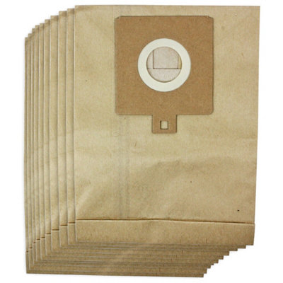 B&Q -  Dust Bags Compatible With Zanussi Zann3322 Vacuum Cleaner (Pack Of 10)