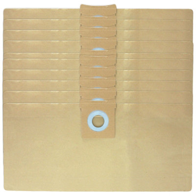 Spares2Go Dust Bags Compatible With Goblin Wet & Dry 1000 Vacuum Cleaner Pack Of 10 from B&Q