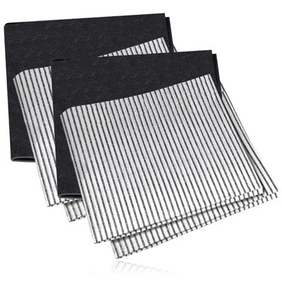 Spares2Go Universal Cooker Hood Extractor Vent Fan Grease & Odour Carbon Filters X 6 from B&Q
