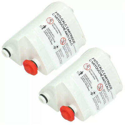 Spares2Go Anti-Calc Filter Cartridges Compatible With Tefal Fasteo Liberty Easy Steam Iron (Pack Of 2)