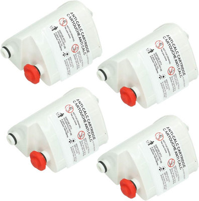 Spares2Go Anti-Calc Filter Cartridges For Tefal Fasteo Liberty Xd 9060E0 Easy Steam Iron (Pack Of 4)