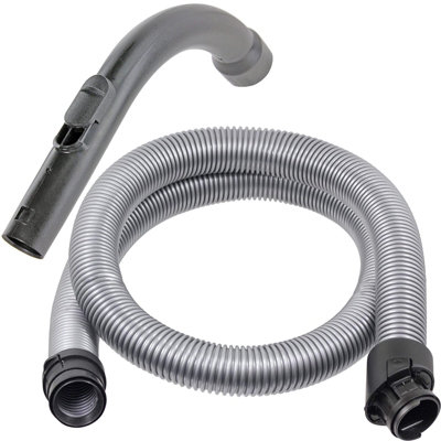 Spares2Go Suction Hose + Curved Handle Compatible With Miele C3 Cat & Dog Complete Powerline Ecoline Vacuum Cleaner (1.8M) from B&Q