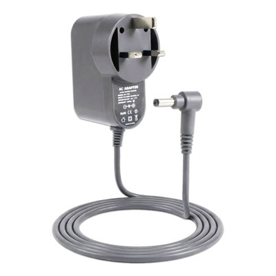 Spares2go Battery Charger For Dyson V10 V11 Sv12 Sv14 Vacuum Cleaner Cable Lead Uk Plug