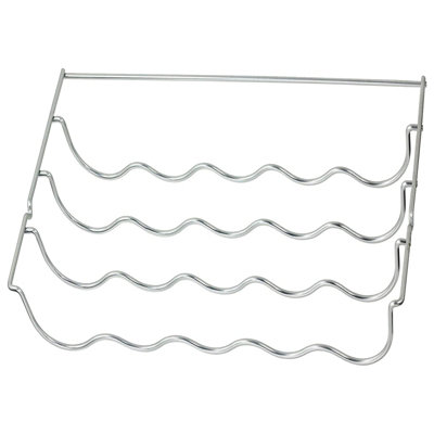 Spares2Go Wine Bottle Rack Shelf Insert Compatible With Whirlpool Fridge (457 X 290 X 70mm)