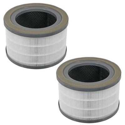 Spares2Go Filter For Levoit Vista 200 Air Purifier Type 200-Rf Hepa 3-In-1 Filtration (Pack Of 2)