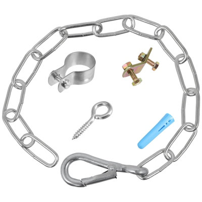 Spares2Go Universal Gas Oven Cooker Stability Safety Chain Hook Fixings Kit (16" / 40Cm) from B&Q