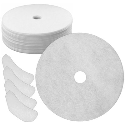 Spares2go Universal Tumble Dryer 235Mm Cloth Round Exhaust + Air Intake Filters (20 Piece Filter Kit) Size 20 B&Q