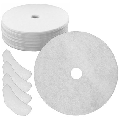 B&Q -  Tumble Dryer Cloth Exhaust + Air Intake Filters Compatible With Russell Hobbs Rh3Vtd800 Rh3Vtd800B Rh3Vtd800S (20Pc Filt