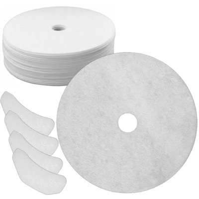 Spares2go Tumble Dryer Cloth Exhaust + Air Intake Filters Compatible With Cookology Cmvd25bk Cmvd25sl Cmvd25wh (20Pc Filter Kit) Size 20 B&Q