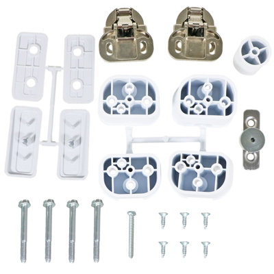 B&Q -  Integrated Door Hinge Fixing Kit For Candy Cbd Cbd4 Cbd5 Cbwd Cbwm Washing Machine
