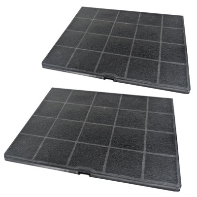Spares2go Carbon Filter For Electrolux Cooker Hood (Pack Of 2 Filters)