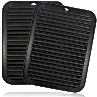 Spares2Go Silicone Trivet Large Hot Pans Dishes Oven Heat Resistant For Kitchen Worktop X 2 from B&Q