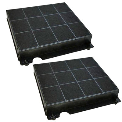 Spares2Go Carbon Charcoal Vent Filters For Aeg Cooker Hood (Pack Of 2) from B&Q