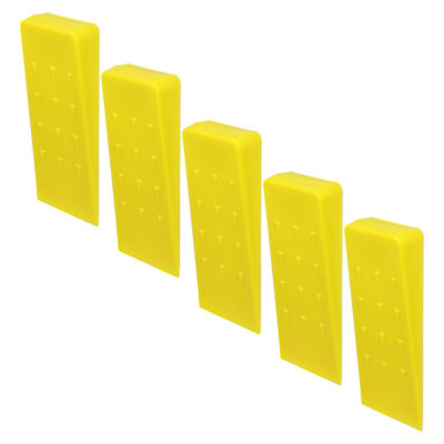 B&Q -  Tree Felling Wedge Heavy Duty Chainsaw Log Wood Cutting Cleaving Block Tools (8"Pack Of 5)