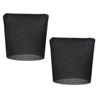 Spares2Go Foam Filter Sleeve Compatible With Lidl Parkside Pnts 1250 1300 1400 1500 Wet & Dry Vacuum Cleaner (22CmPack Of 2) from B&Q