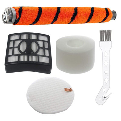 Spares2Go Brushroll Filter Kit Compatible With Shark Nz801Uk Vacuum Roller Brush + Hepa Filters + Hair Removal Tool Set from B&Q