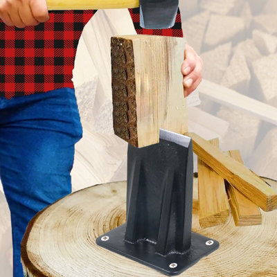 Products | Spares2Go Kindling Splitter Log Wedge Heavy Duty Wood ...