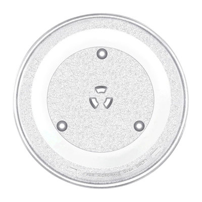 Spares2Go Universal Microwave Turntable Plate 6 Lug Fixing Y Type Glass Dish Tray (13" / 34Cm / 340mm) from B&Q