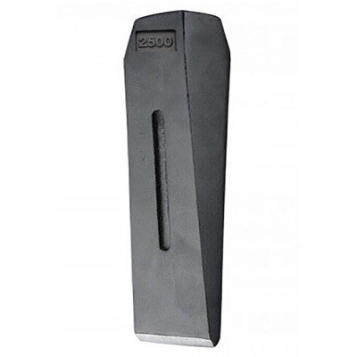 Spares2Go Log Splitting Wedge Chisel Wood Fire Timber Splitter Maul Spike (2.5Kg / 6Lb10") from B&Q