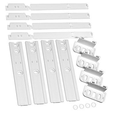 UNIVERSAL Integrated Fridge Door Slide Mounting Bracket Slider Kit (pack of 4) - Image 2