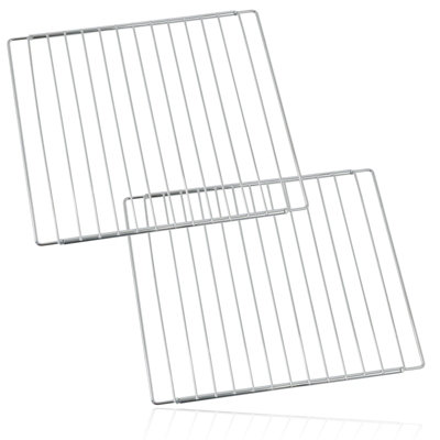 Spares2Go Large Oven Shelf Adjustable Width No Gaps For Cooke & Lewis Grill 590mm X 2 from B&Q