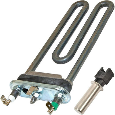 Spares2Go Water Heater Element + Ntc Sensor Thermistor Compatible With Hotpoint Washing Machine (1700W) from B&Q