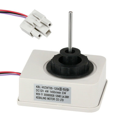 B&Q -  Fan Motor Unit Compatible With Kenwood Fridge Freezers (Type: Kbl-48Zwt05-1204)