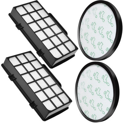 Spares2Go Washable Round Hepa Filters Kit For Rowenta Silence Force X-Trem Power Cyclonic Vacuum Cleaner from B&Q
