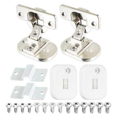 B&Q -  Integrated Door Hinge Magnetic Fixing Kit For Kenwood Kiw814W23 Kiw914W23 Washing Machine (20 Pieces)