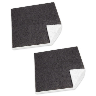 Spares2Go Carbon + Foam Grease Filter Kit For Rangemaster Cooker Hood Vent Extractors (4 FiltersCut To Size57Cm X 47Cm) from B&Q