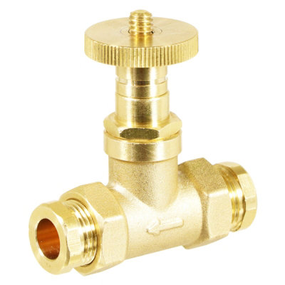 Spares2Go Fusible Head Fire Safety Valve For Central Heating Oil Line (3/8" Bsp Or 10mm Compression Connection) from B&Q