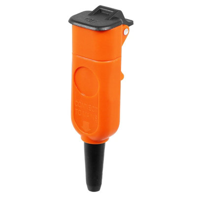 Spares2Go Rewireable Connector Plug For Bosch Rotak 34 36 R 370 40 43 430 Ergoflex Lawnmower Mains Cable (2 CoreFemale) from B&Q