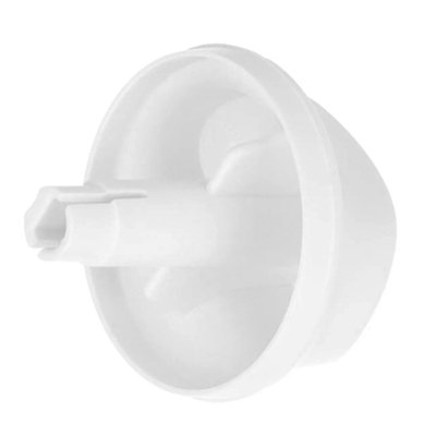 B&Q -  Control Knob Idc75 Idc75B Idc85 Whirlpool Stc407Wb Tumble Dryer White