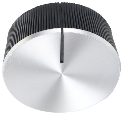 Spares2Go Control Knob For Lamona Gas Burner Hob Lam1006 7754786357 Ta10801 7754786324 (Silver/black) from B&Q