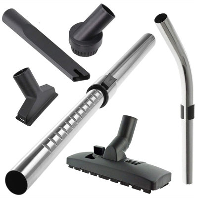 B&Q -  Telescopic Tube Bent Rod Handle Hose + Tool Kit 32mm For Bush Vacuum Cleaners